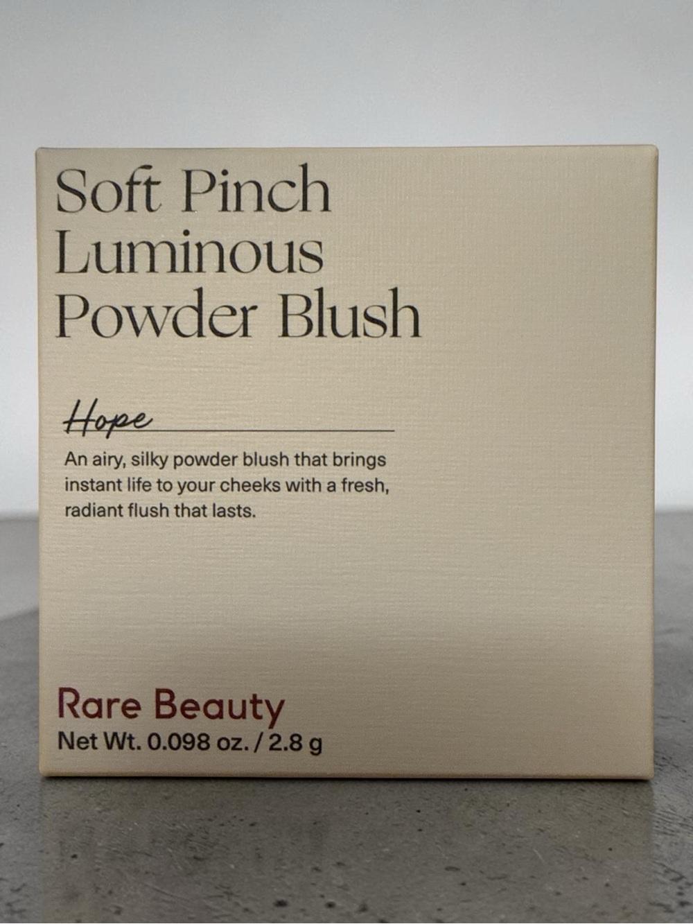 Rare Beauty Soft Pinch Luminous Powder Blush in Hope (nude mauve)  NEW - Picture 8 of 9